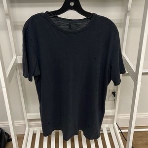 Mens Dark Blue Tee from Rag & Bone Size M
